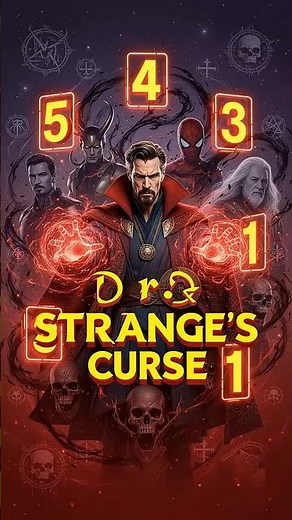 Dr. Strange's CURSE - Everyone Who Helps Him DIES! #marvel #ironman #shorts