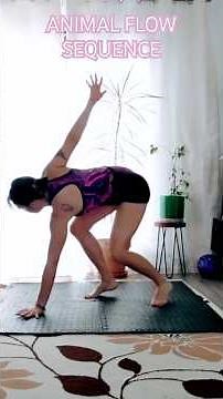 Animal Flow Sequence for Beginners #animalflowworkout