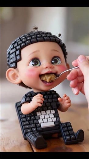 Keyboard Baby #keyboardbaby #keyboard #baby #cute #short #shorts #shortvideo #fyp #foryou #video