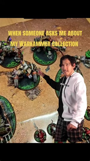 this is an accurate depiction of me and my Warhammer collection #paintingwarhammer40k #warhammer #warhammercommunity #warhammertok