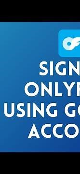 How to Sign In OnlyFans Using Google Account (2024) | Login OnlyFans Using Google Account