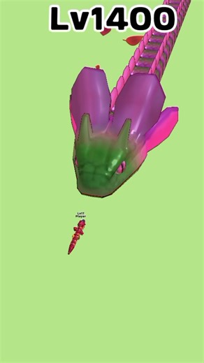 SNAKE CLASH io, Game Ular, Boss FIGHT Level 1400, Best Gameplay 186 #snakeclash #shorts #gameplay