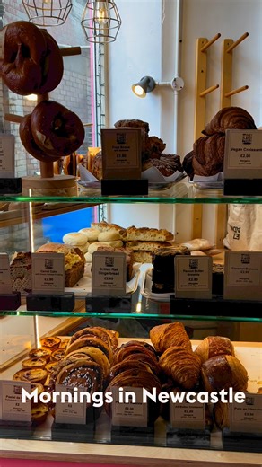 Britain is full of amazing bakeries including Pink Lane Bakery in Newcastle. Start your day of exploring the city by indulging your sweet tooth! 🍰 | Love GREAT Britain