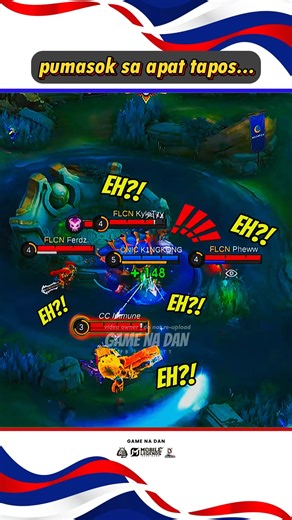 475K views · 3.6K reactions | pumasok sa apat tapos... #LakasNgPinas #MPLPH #MPLPHS16 #MPLPhilippinesS16 #MLBB #MobileLegendsBangBang #MLBBCreator #MLBBALLSTAR #fypシ゚ #fypシ゚viralシ mlbb | Game na Dan | Facebook