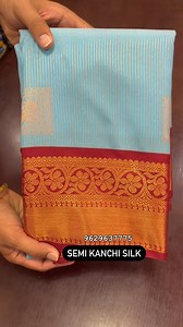 Semi Kanchi silks! Order 96296377775 #sareelove #instasarees #hosur #boutique #clothes #aarahboutique #hosurboutique #traditional #shopping #share #instagram #instadaily #softsilksaree #weavingsarees #reelsinstagram #trending #viral #orderonline #vegansilk #instagood #cotton #review #like #saree #tradition #fashion #localbusiness #supportsmallbusiness | AARAH Boutique