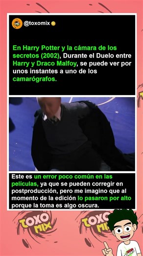 NADIE Noto Este ERRROR En Harry Potter y la Cámara de los Secretos #curiosidades