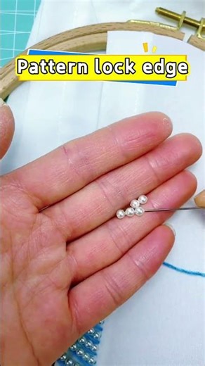 Beads have many uses. They can be used to lock the edge like this. Have you learned it? #lifetips