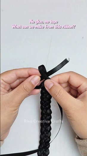 Very easy! Just turn a ribbon into a beautiful bracelet. 😍