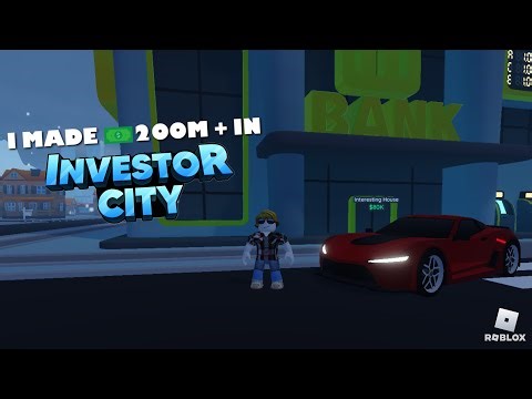 I Made $200M+ in Investor City Roblox 💰🏙️
