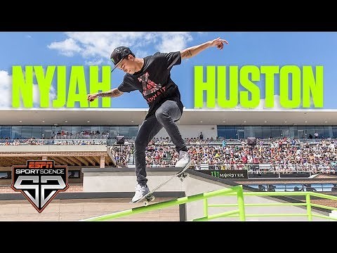 Nyjah Huston demonstrates the physics of skateboarding | Sport Science | ESPN Archives