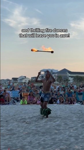 FREE Hula and Fire Show at Surfside Beach Pier! - Myrtle Beach Summer Bucket List