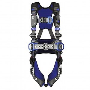 3M 1113175 DBI-SALA ExoFit X300 Comfort Wind Energy Climbing Positioning Safety Harness, Wind Energy Fall Protection, Aluminum Back and Front D-Ring, Leg Tongue Buckle,Quick-Connect Chest Buckle,Small