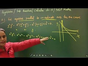 Asymptotes Important questions | NEP Maths syllabus | Calculus ba/bsc maths | New Era Maths Classes