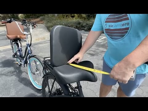 The BIGGEST Bike Seat You've EVER Seen! This Bicycle Seat is So Wide & Comfortable, You MUST See!