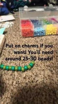 Requested Kandi bracelet tutorial! #bracelets #tutorial