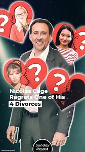 16K views · 139 reactions | Nicolas Cage is currently in his fifth marriage. | Sunday Roast | Facebook