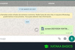 Cómo enviar vídeos sin perder calidad en WhatsApp mandándolos como archivos