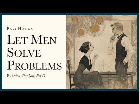 Let men solve problems: he's not your girlfriend