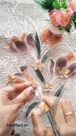 “Turning Pista Shells into a Beautiful Flower 🌼 Eco-Friendly DIY Art” #diypistashellcraftideas