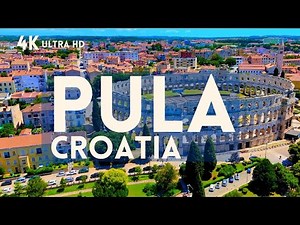 Discover Pula, Istria in 4K - Majestic Drone and Ground Footage, Croatia, touristic place, top