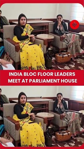 INDIA bloc leaders meet as Budget Session debates intensify in Parliament