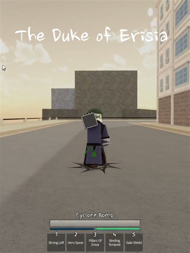 duke erisia from jujutsu kaisen #jjs #skillbuilder #deepwoken #jujutsushenanigans