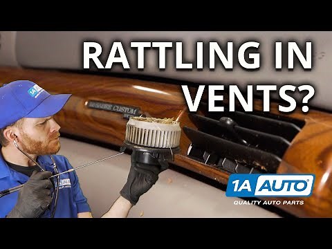 Rattling noise coming from heat/AC vents in your car or truck? Find blower motor problems easily.