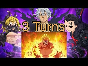 Escanor Team Final Boss Three Powerful Brothers 7DS The Seven Deadly Sins Grand Cross SDSGC