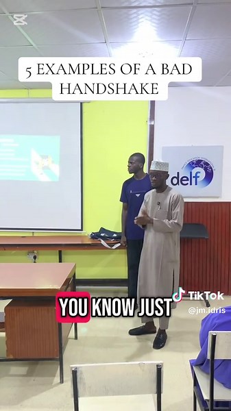 Etiquette of Clapping and Handshake Examples