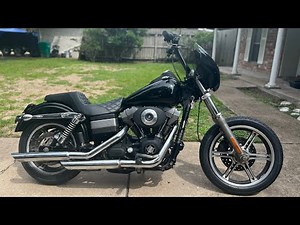 Converting Street Bob into Club Style Dyna - Start to Finish