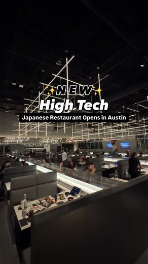 🍣 Conveyor Belt Sushi Has Arrived in Austin! 🍣 Now open in EastVillage, @aburitora.austin just debuted their first U.S. location right here in Austin—joining their well-loved restaurants in Japan and Toronto. This high-tech Japanese conveyor belt sushi experience features a premium selection of nigiri and their signature flame-seared Aburi-style sushi, all designed to make sushi more affordable and accessible for everyone. Instead of traditional waitstaff, you order directly from a tablet at y