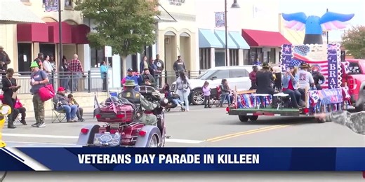 City of Killeen holds Veterans Day Parade