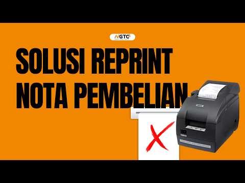 Klik Reprint Tapi Nota Pembelian Tidak Keluar? Ini Solusinya! | #EasyWithNagatech