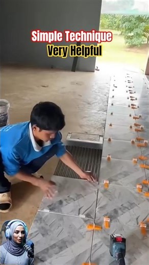 This Simple Tile Trick Makes Perfect Floors in Second!