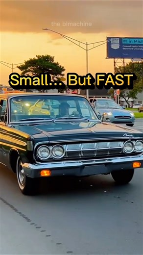 The Small Car That Beat Muscle Cars #shorts #1964 #mercurycomet