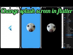 How to change Splash Screen in flutter? - Flutter native splash screen implementation