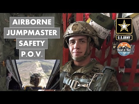 Jumpmaster Point of View: C-130 Safety Duty