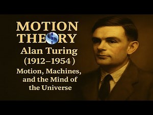 Alan Turing (1912–1954) – Motion, Machines, and the Mind of the Universe