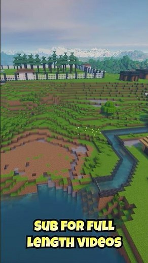 Creating a fishing port in Minecraft