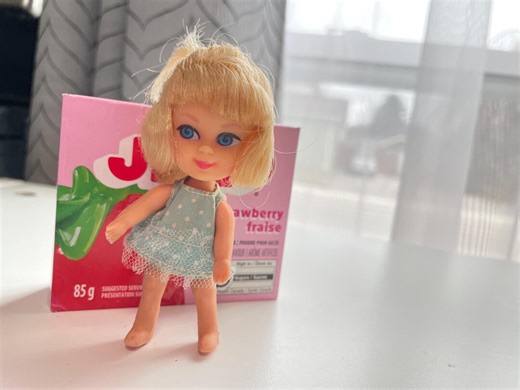 Vintage Mattel Liddle Kiddle Greta Griddle Doll 1966 Japan Original Dress - Etsy