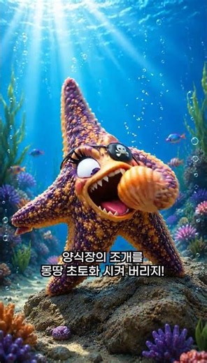 [해양환경을 보호해라!] 바다의 해적 아무르불가사리 편