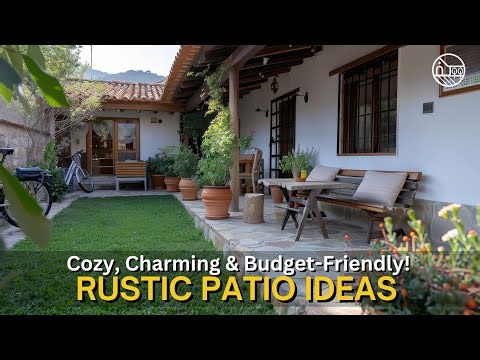 Rustic Patio Paradise: Transform Your Backyard with Timeless Charm