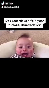 219K views · 3.1K reactions | Dad records his son for 1 year to make this sick beat 藍 (via TikTok/thebackwardskid) | Whistle Worthy | Facebook