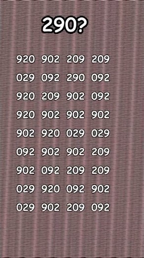 "Can You Find 290? Fun Number Puzzle Challenge!"