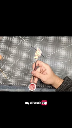 Layering Skin and Hair Colors The Art of Model Painting #diy #miniaturepainter #miniatureart