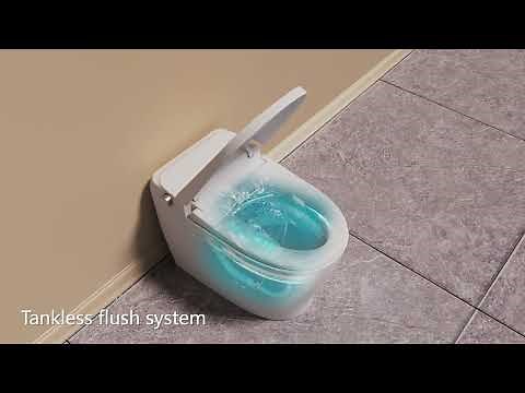 Casta Diva CD-Y070 Smart Toilet with Blackout Flushing