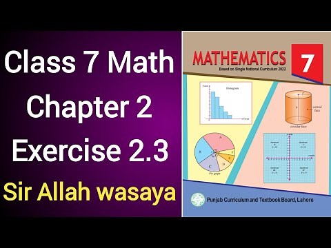 Class 7 Math New Book Chapter 2 Exercise 2.3 | Class 7 Math New Book Unit 2 Exercise 2.3