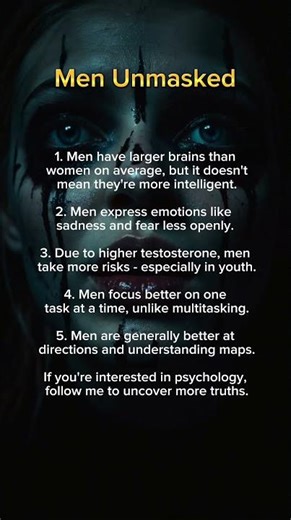 Male Psychology: Hidden Truths About How Men Think and Behave