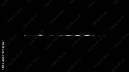 audio wave animation isolated on black background, line audio wave visualization transparent background, audio waves rhythm isolated on black background, line audio wave visualization voice record