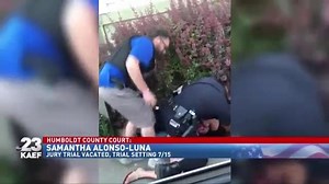 6.8K views · 33 reactions | NEW DEVELOPMENTS: The jury trial has been delayed for Samantha Alonso Luna, the woman who faces seven charges after an arrest that went viral last year in Arcata. READ MORE: https://krcrtv.com/north-coast-news/eureka-local-news/jury-trial-ahead-for-arcata-woman-charged-with-resisting-arrest-in-viral-oysterfest-video | North Coast News TV | Facebook